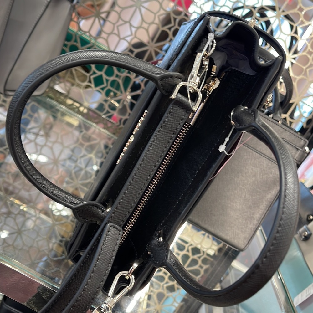 Kate Spade staci small satchel black NWT - Picture 4 of 16